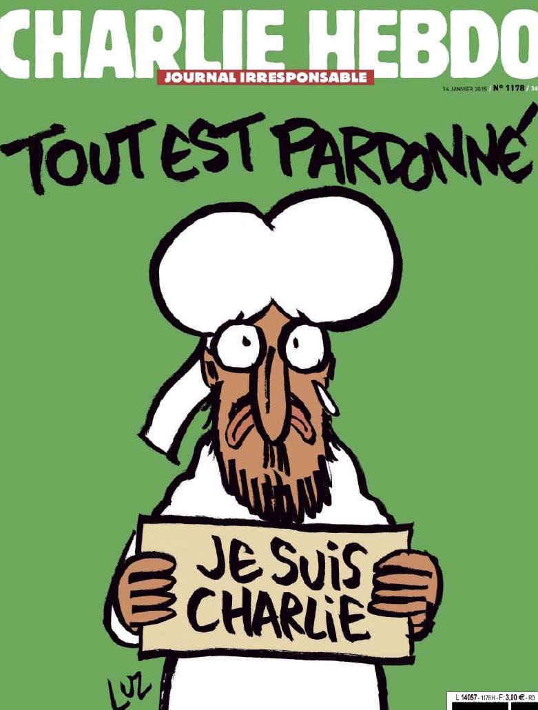 Charlie Hebdo 2015 pardonne